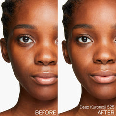 Close-up of texture shows creamy, blendable formula from Shiseido tint