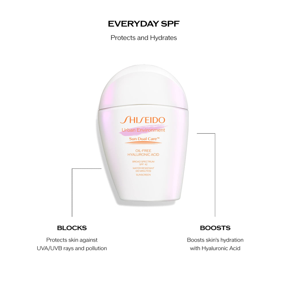 Shiseido Urban Environment with spirulina energy essence in product shot