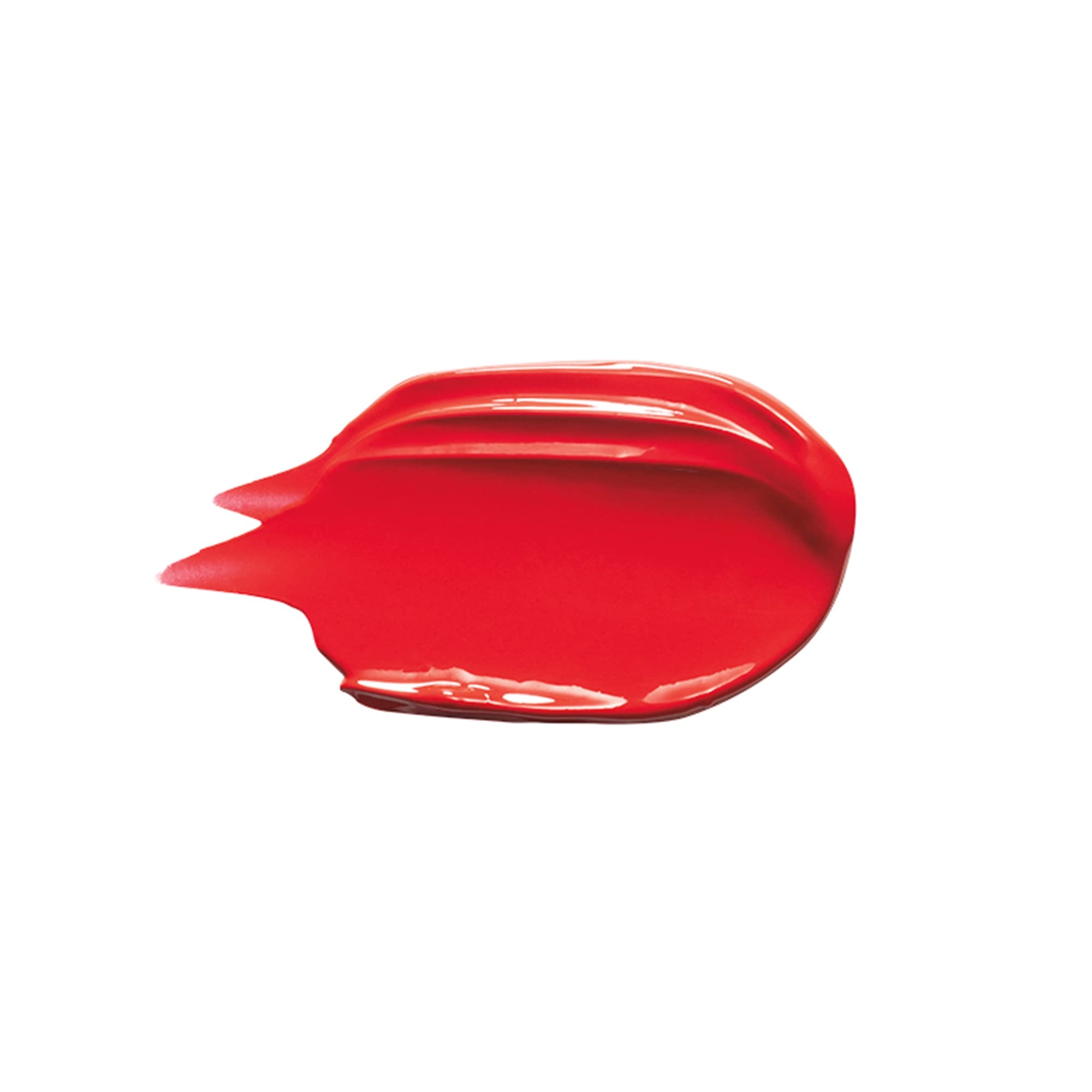 Shiseido VisionAiry Gel Lipstick application demonstrates smooth glide.