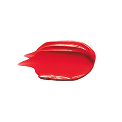 Shiseido VisionAiry Gel Lipstick application demonstrates smooth glide.