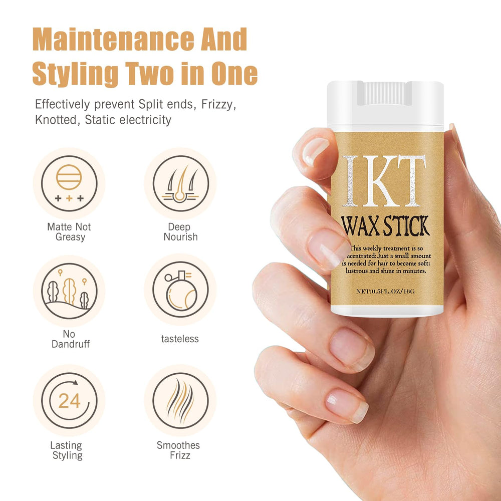 Shiyalan hair wax stick for kids, gentle shaping and manageable strands
