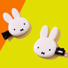 SHOBIDO Miffy die-cut bangs clip side profile for everyday hair accents.