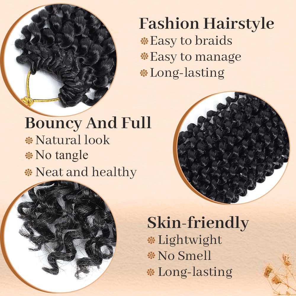 ShowCoco Passion Twist 22 inch pack contents shows crochet needle, bands, and jewelry.