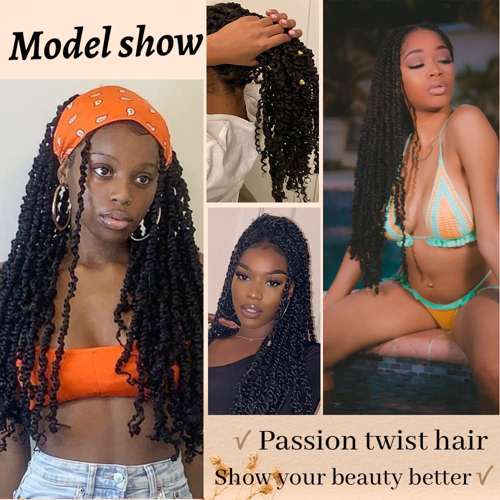 ShowCoco Passion Twist 22 inch soft texture highlights lightweight comfort for everyday wear.
