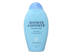 Shower To Shower Morning Fresh lavender notes close-up highlighting calming scent