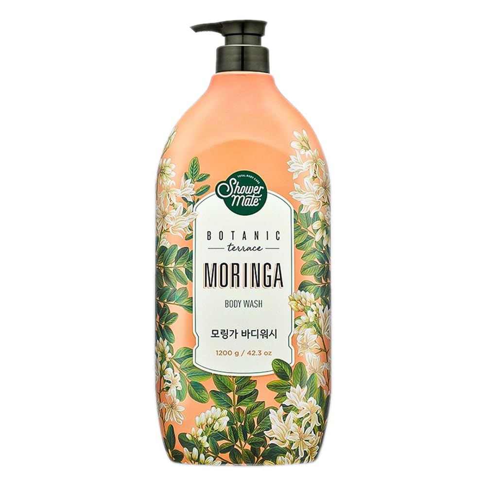 SHOWERMATE Botanic Body Wash bottle front shows a moisturizing, plant-powered cleanse.