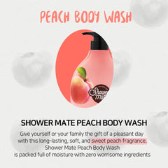 SHOWERMATE citron yuja body wash bottle delivering bright citrus vitality for morning showers