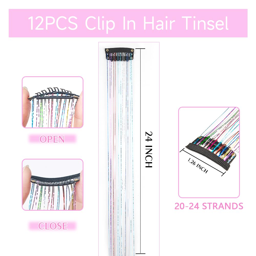 ShowJarlly festival hair accessories sparkle during concerts and parties.