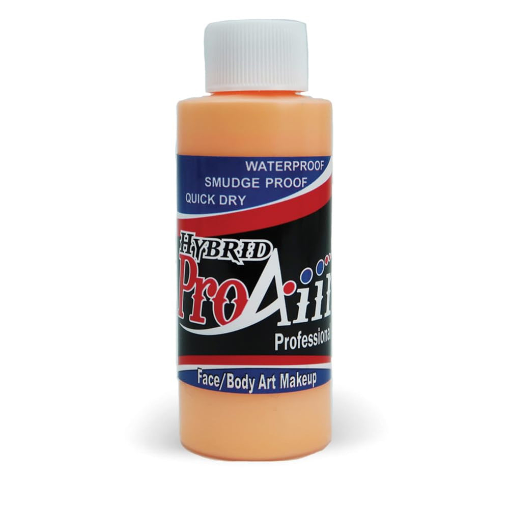 ShowOffs ProAiir Sherbet Orange bottle for long-lasting body art color.