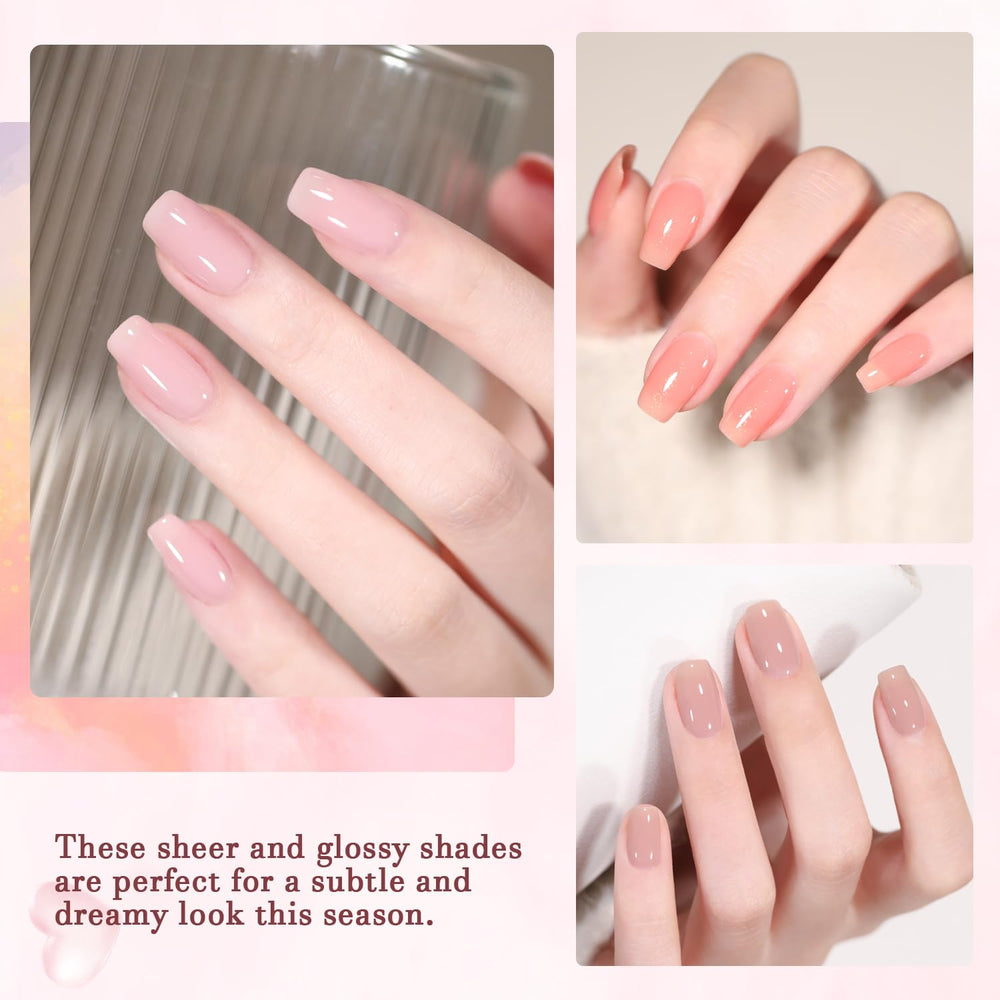 SHOYUM packaging box shows complete kit for quick, tidy at-home nails