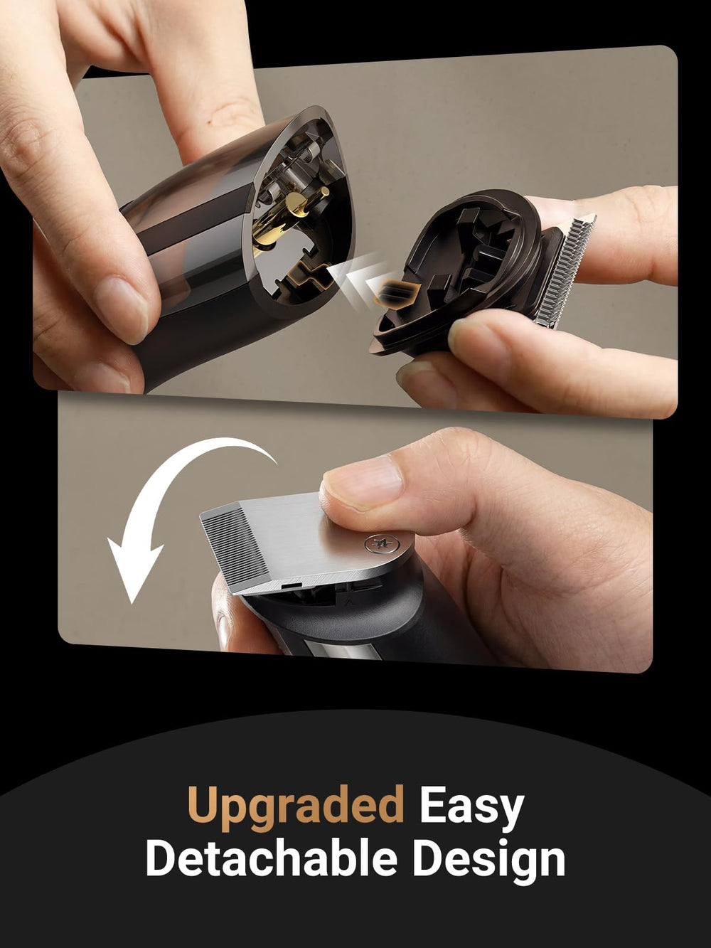 SHPAVVER grooming heads and guards offer versatile trims for face, beard, and body