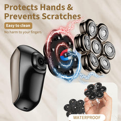 SHPAVVER IPX7 waterproof design for wet or dry use and easy cleaning.