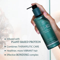 SH-RD Nutra-Therapy Shampoo pump-dispensing enables easy, mess-free use