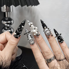 SHUXILIN 3D rhinestones nail gems sparkle on nails