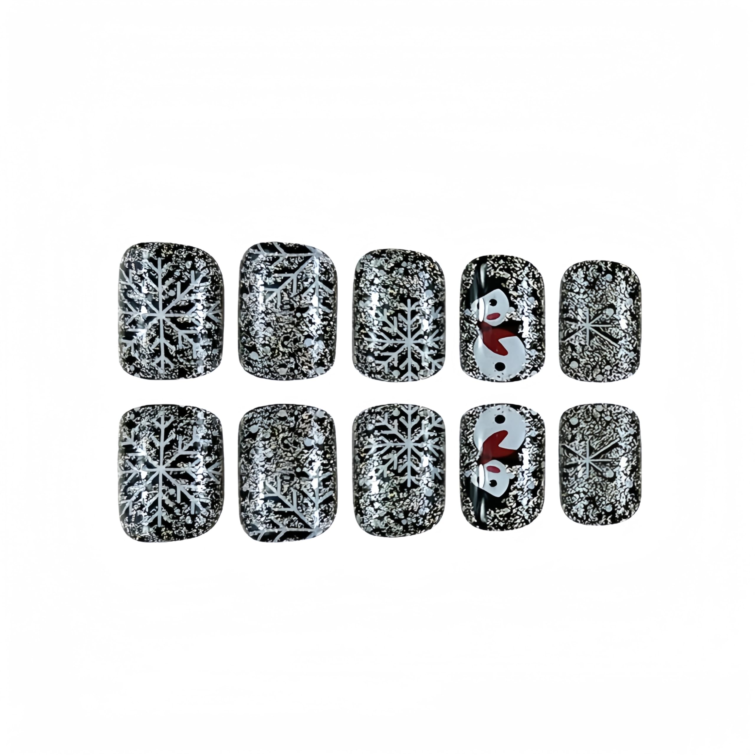 SHUXILIN included nail file helps shape nails to your preferred length.