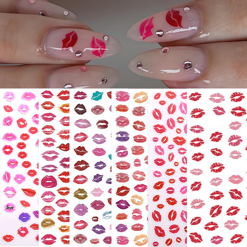 SHUXILIN Valentines nail design accessories suited for home or salon.