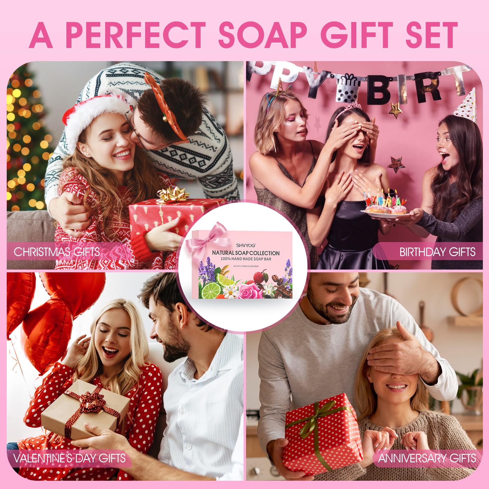 Coffret SHVYOG prêt à offrir, cadeau raffiné pour femme