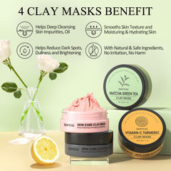 SHVYOG dead sea mud mask tub cleanses pores