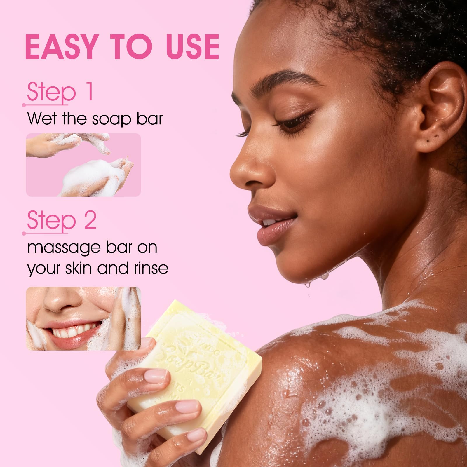 Douche douce avec SHVYOG et parfum subtil pour spa à domicile