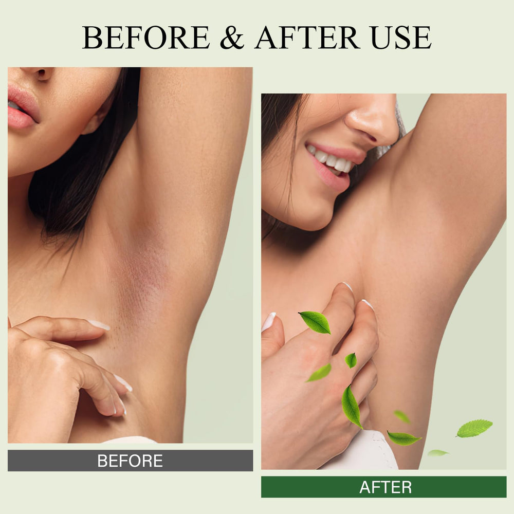 SHVYOG Underarm Detox Scrub green tea—refreshing cleanse with odor control.