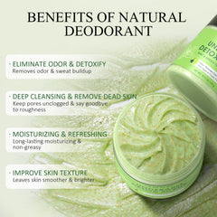 SHVYOG Underarm Detox Scrub walnut powder—natural exfoliation for clean pores.