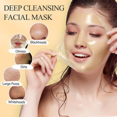 SHVYOG mask application spread demonstrates even thin layer for gentle care.