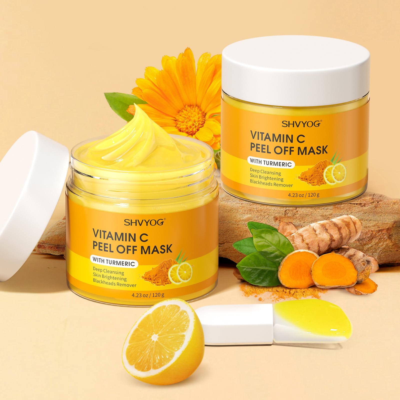 SHVYOG calendula chamomile infusion conveys soothing care.