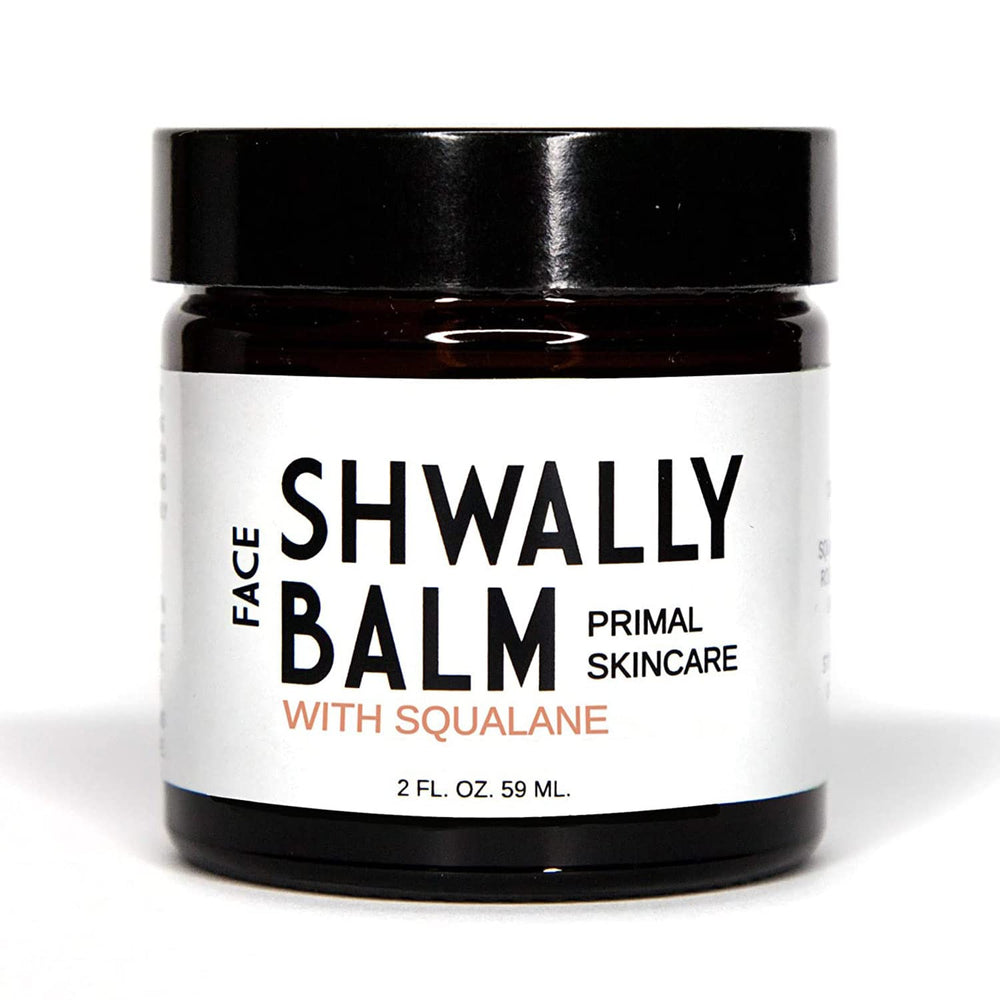 Shwally Primal Beauty Squalane Face Balm bottle unscented for balanced skin