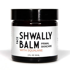 Shwally Primal Beauty Squalane Face Balm bottle unscented for balanced skin