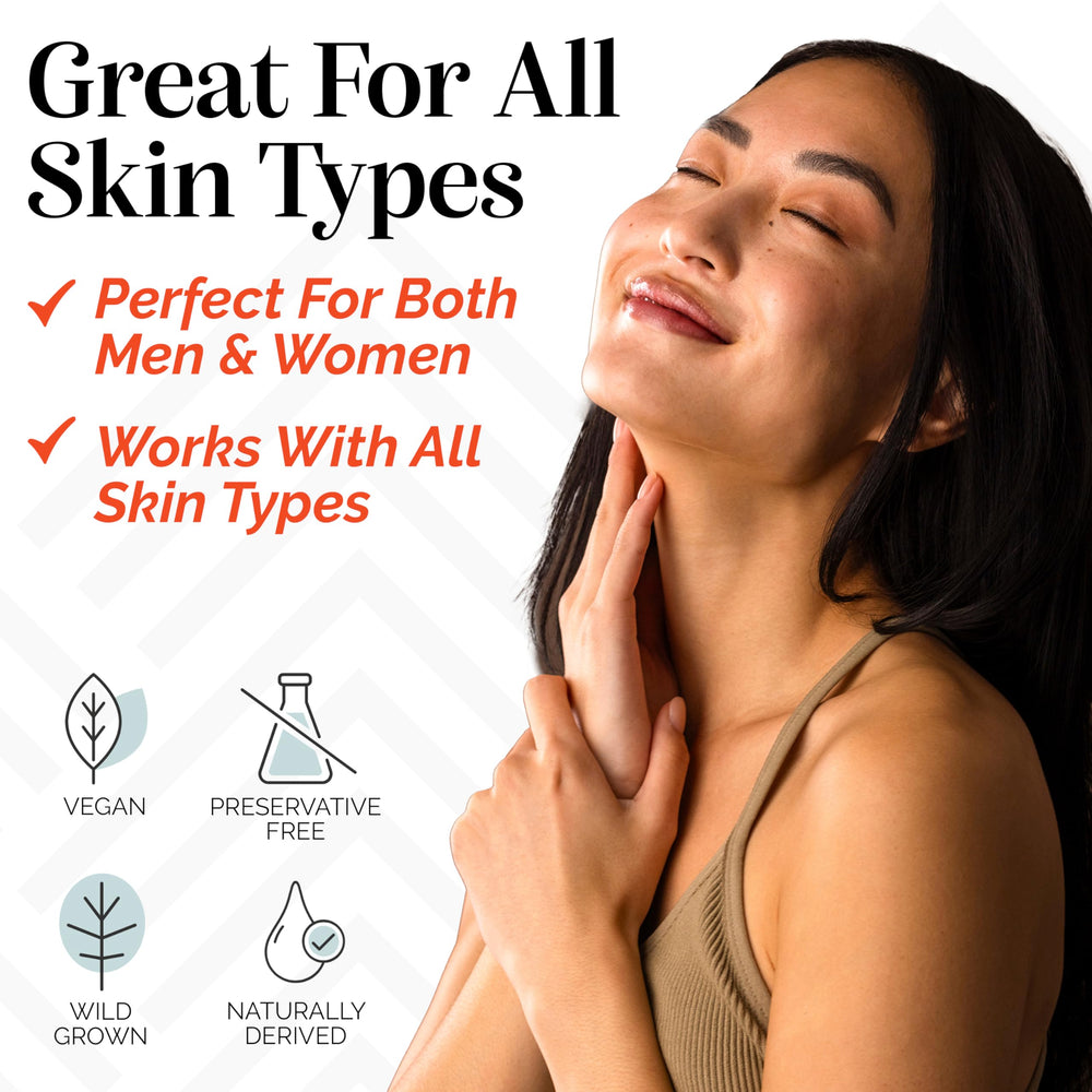 Sibu formula suited for all skin types with quick absorption.