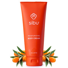 Sibu Moisturizing Body Cream tub for daily hydration and smooth skin.