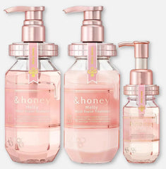 Sidefield &Honey Deep Moist Shampoo 440ml bottle highlights rich hydration for dry hair.