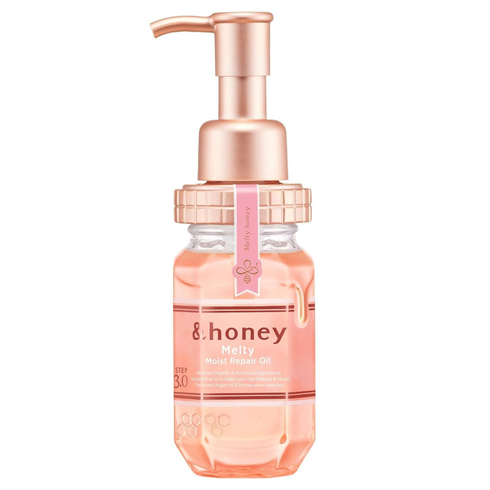 Sidefield &Honey Deep Moist Shampoo bottle front shows the hydration focus for dry hair.