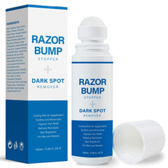 Sielkin Razor Bump Stopper bottle with roll-on applicator for precise application.