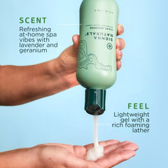 Sienna Naturals HAPI Shampoo color-safe formula helps preserve vibrant color and shine