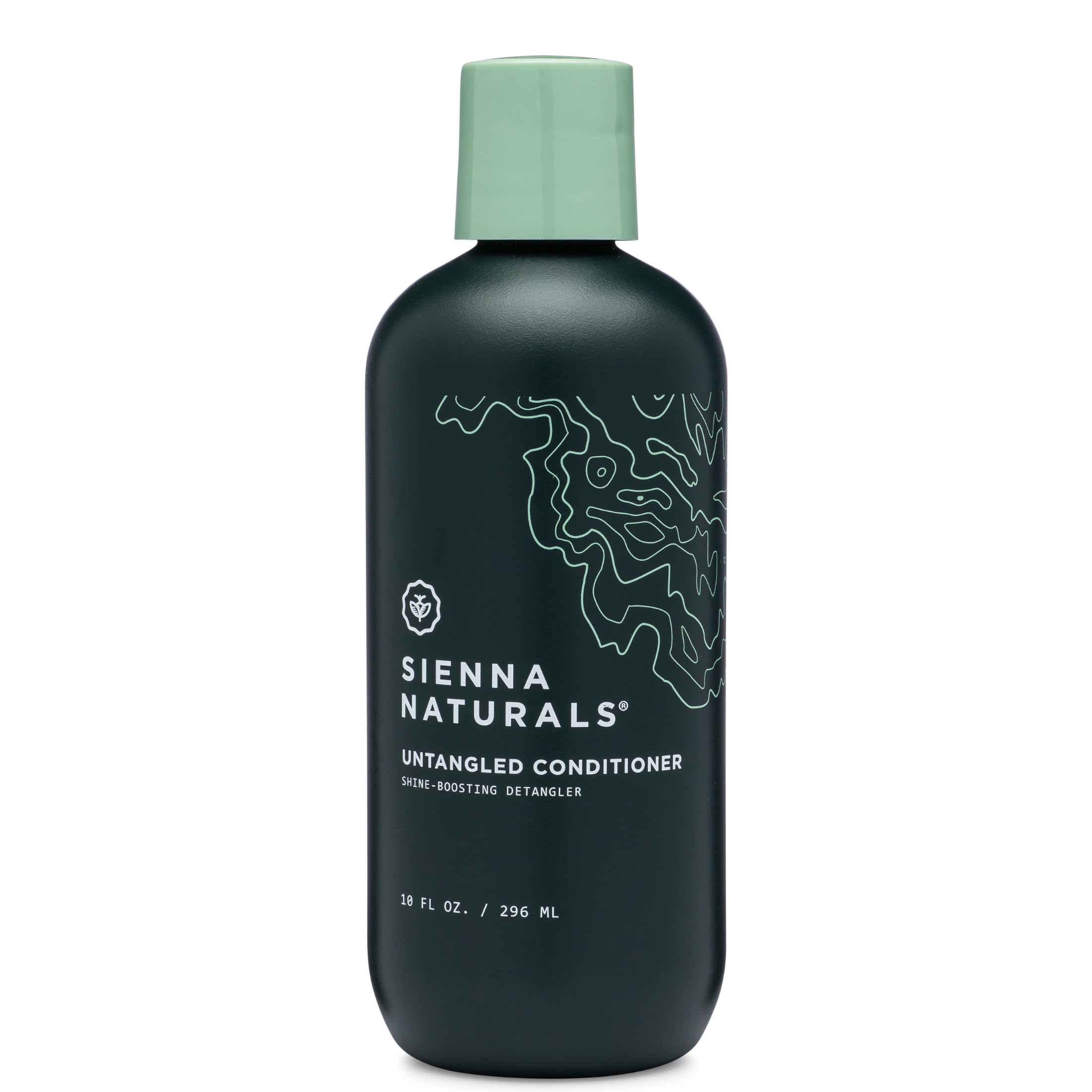 Sienna Naturals Untangled Moisturizing Conditioner bottle ready for detangling and frizz control.