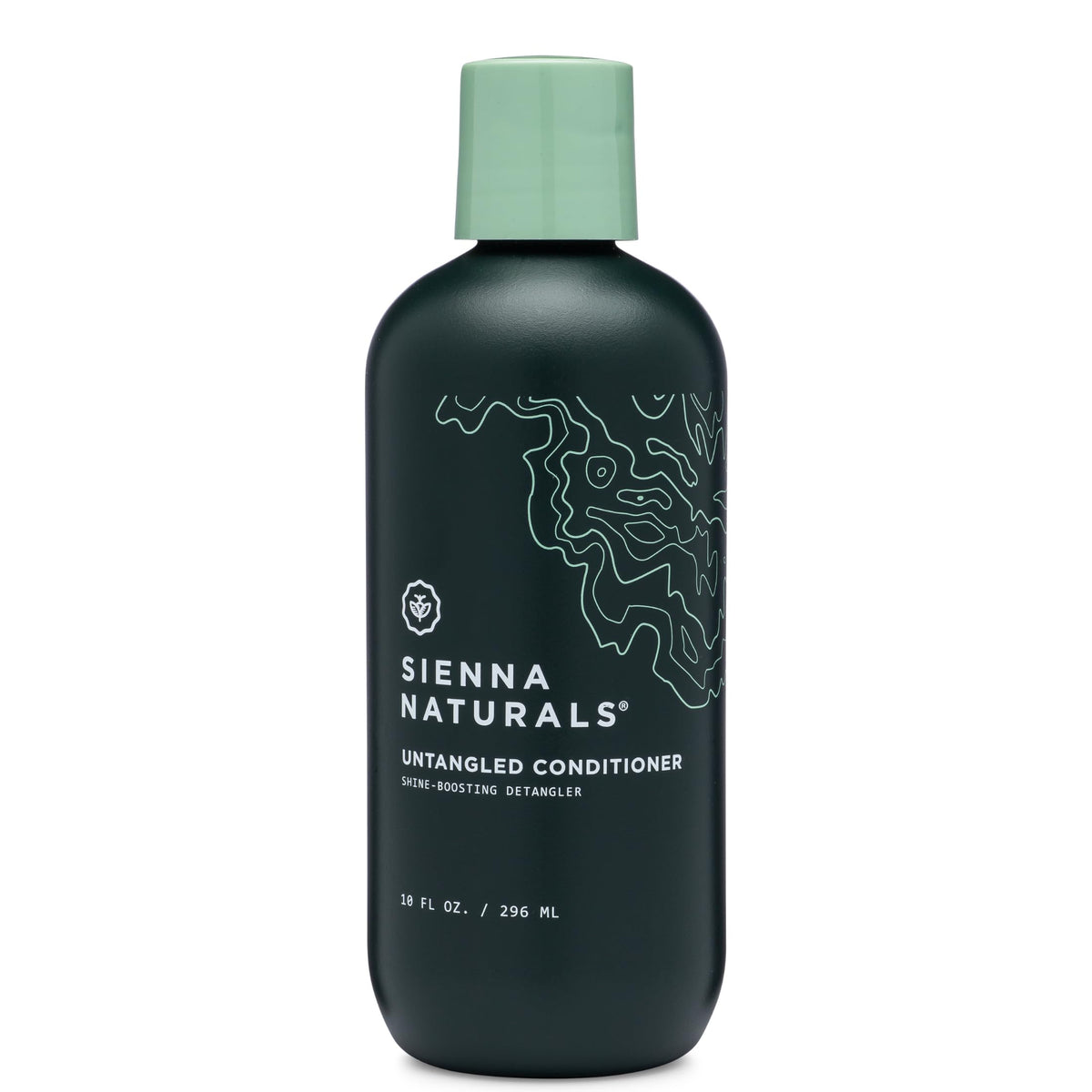 Sienna Naturals Untangled Moisturizing Conditioner bottle ready for detangling and frizz control.