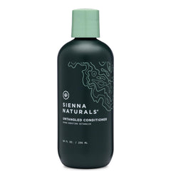 Sienna Naturals Untangled Moisturizing Conditioner bottle ready for detangling and frizz control.