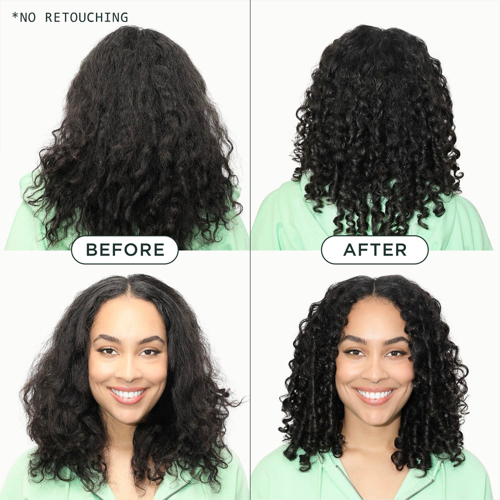Sienna Naturals Untangled Moisturizing Conditioner texture close-up shows creamy slip for detangling.