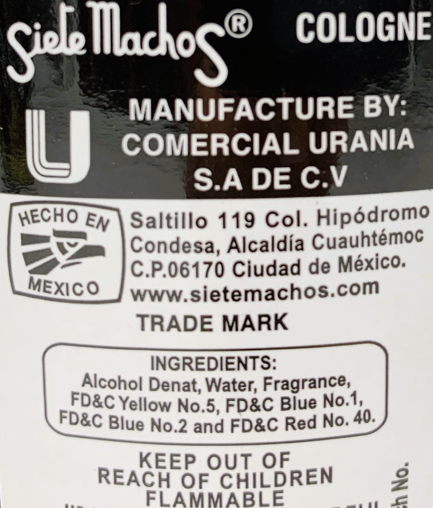 Siete Machos URANIA cap close-up shows premium packaging and ease of use.
