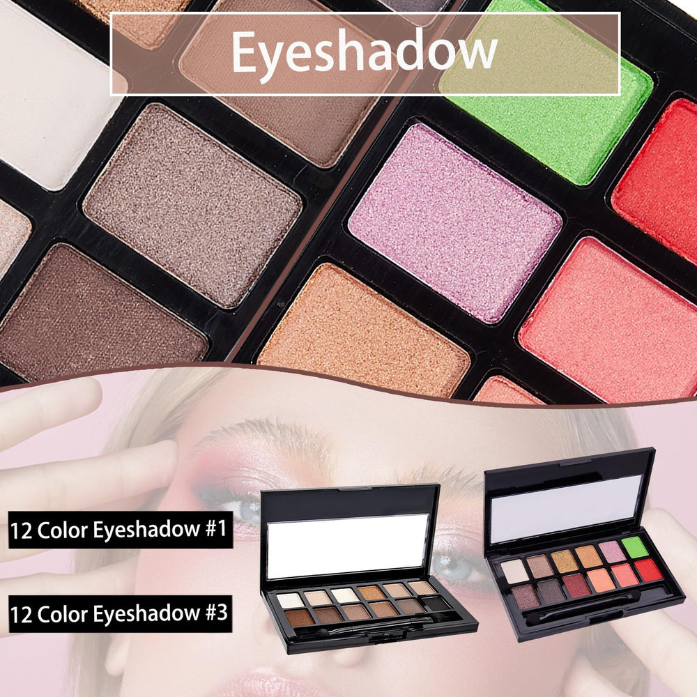Sightling travel bag included for organized makeup on the go