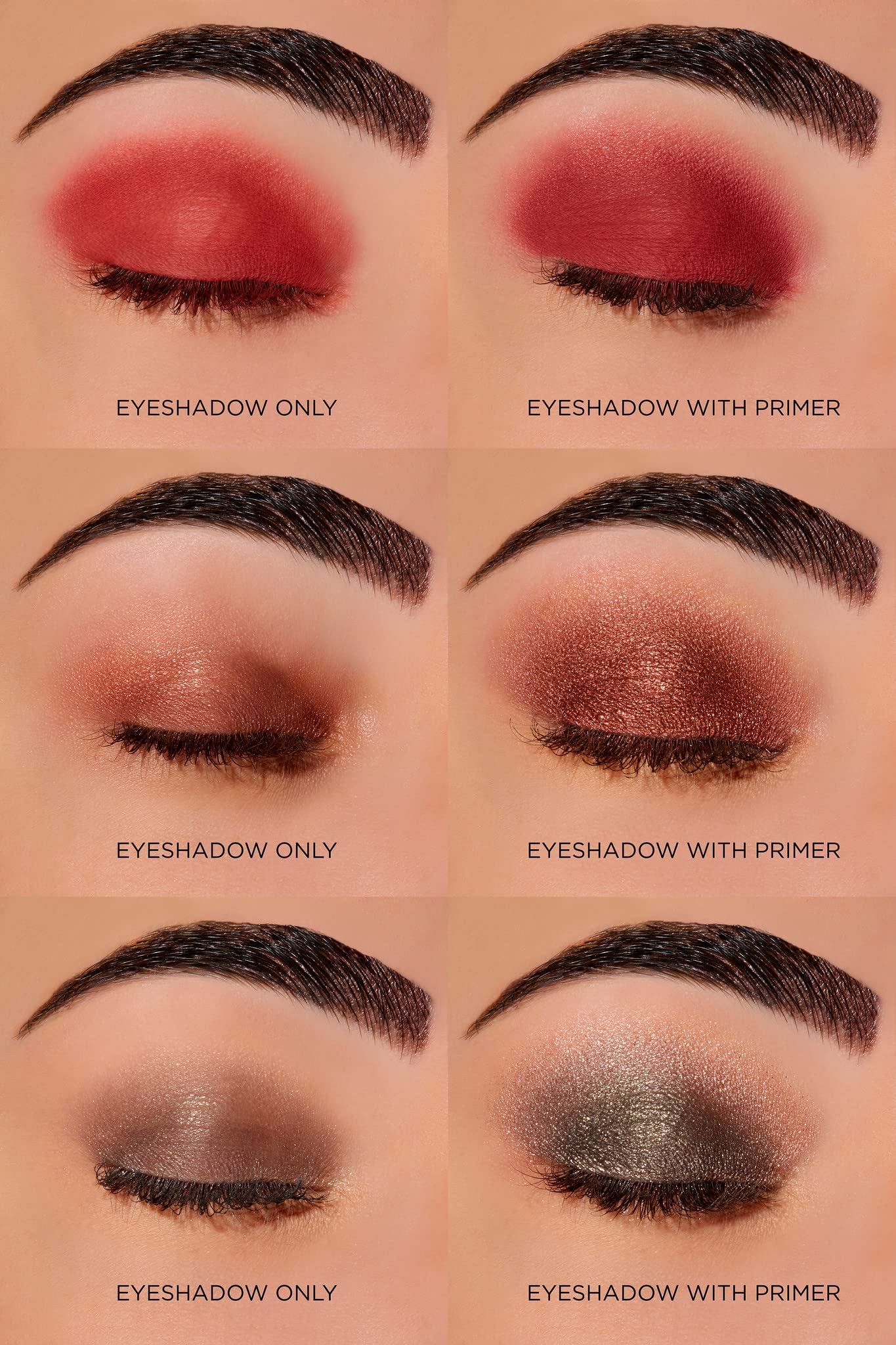 Sigma Beauty Eye primer base helps prevent creasing for all-day color.