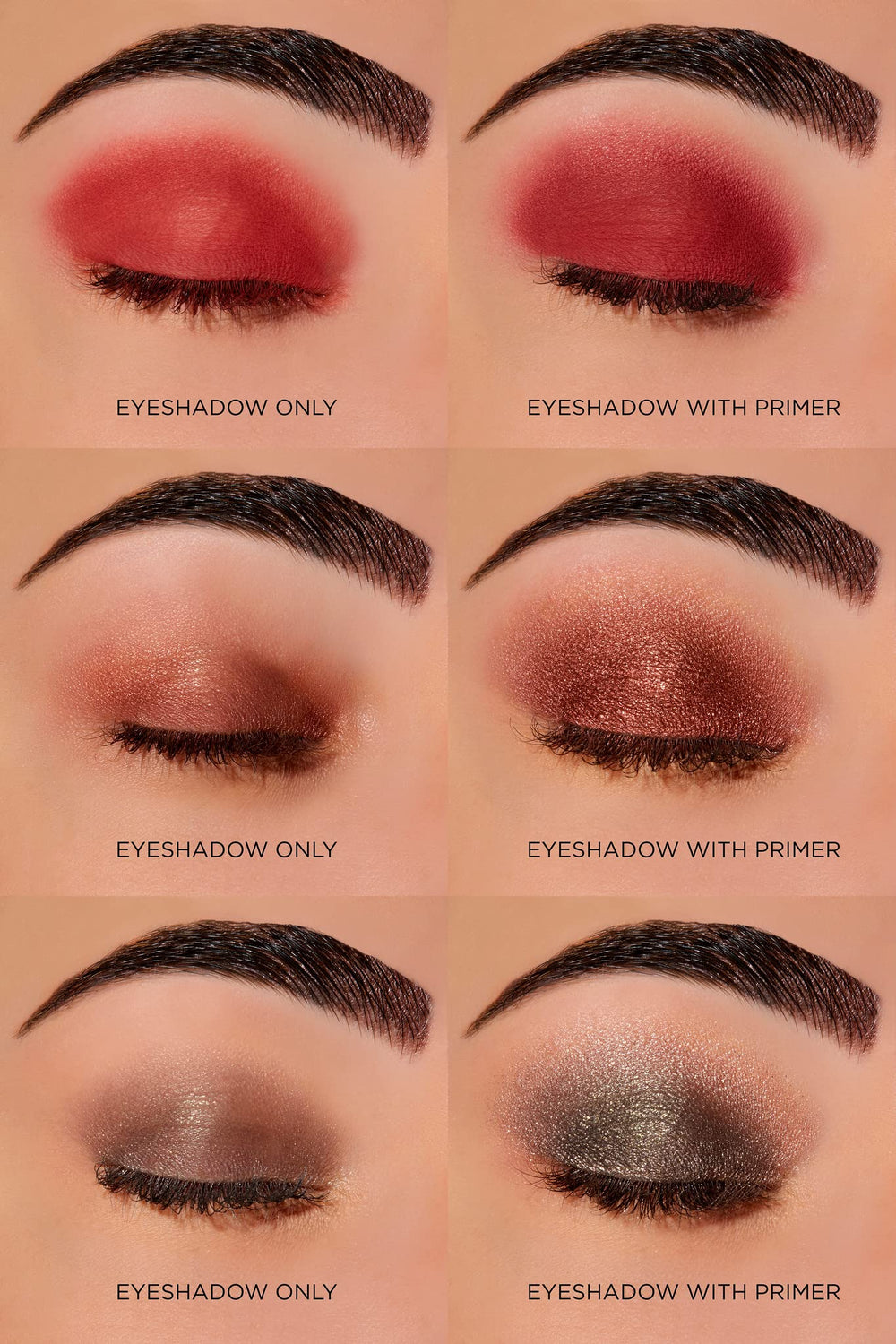 Sigma Beauty Eye primer base helps prevent creasing for all-day color.