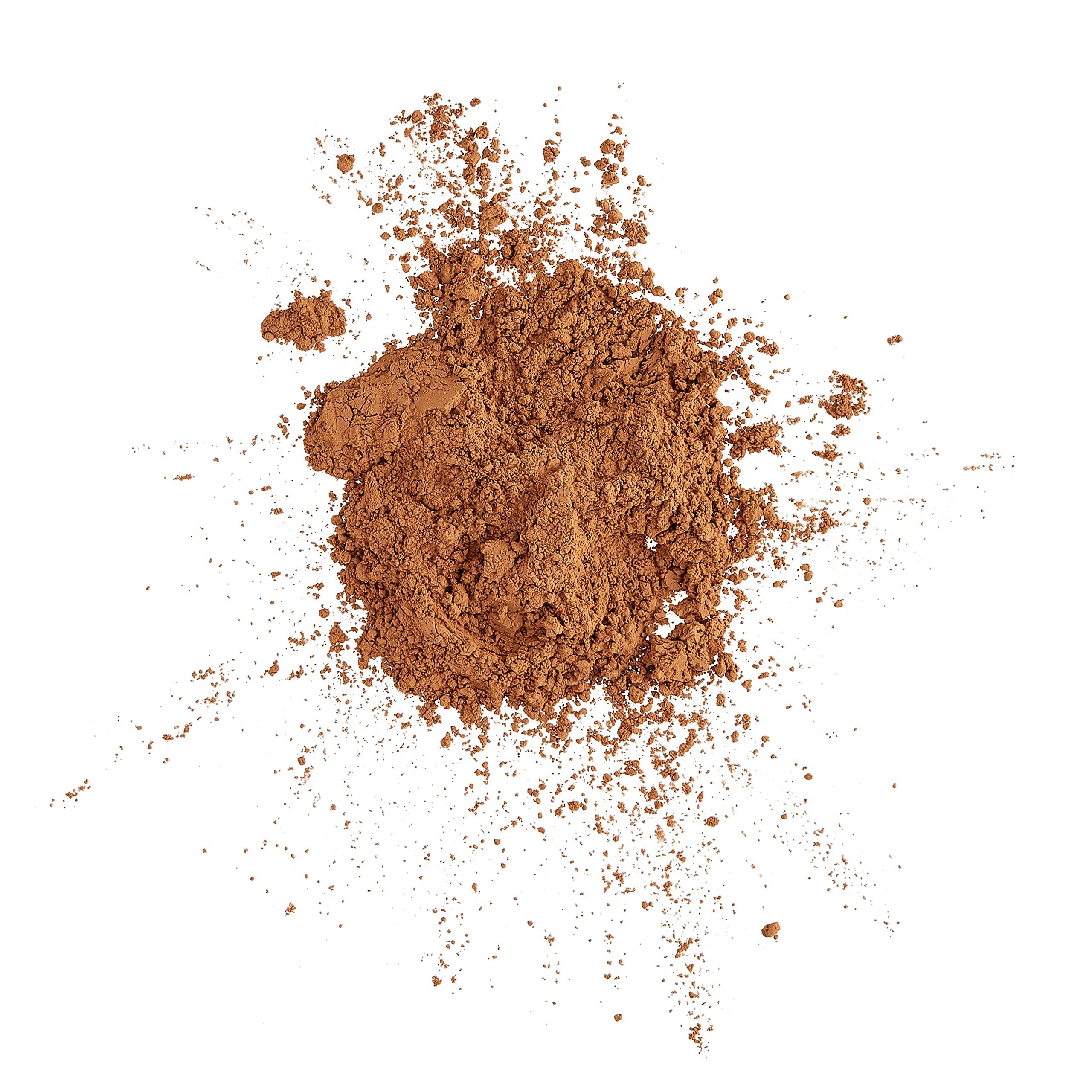 Sigma Beauty translucent powder swatch reveals natural blur on skin texture.