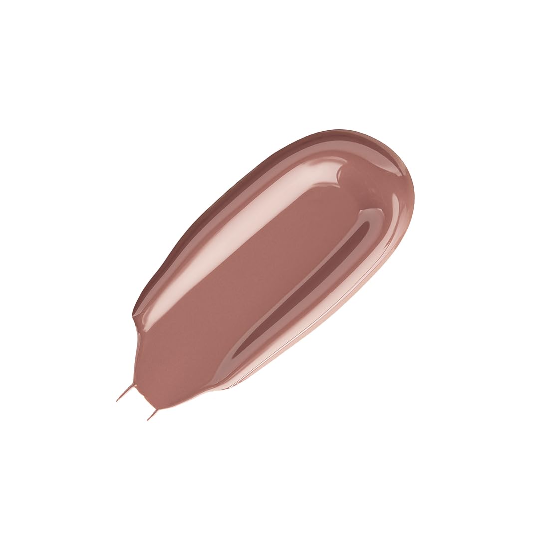 Sigma Beauty Lip Cream texture swirl highlights ultra-hydrating formula for smooth lips.