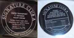 Signature Club A Rapid Transport C Night Creme bottle for overnight hydration and renewal