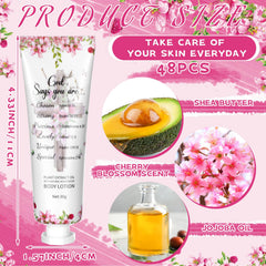 Siifert cherry blossom scented lotion 1oz bottle for daily hydration