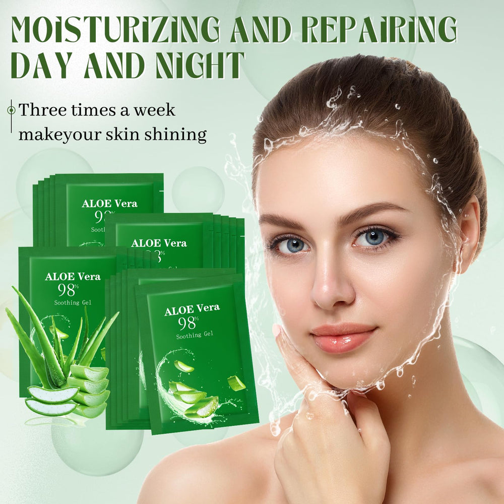 Gift-ready autumn and holiday aloe gel set for skincare lovers.