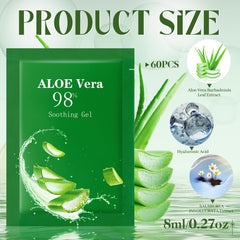 Instant hydration for skin with Siifert aloe gel for face and body.