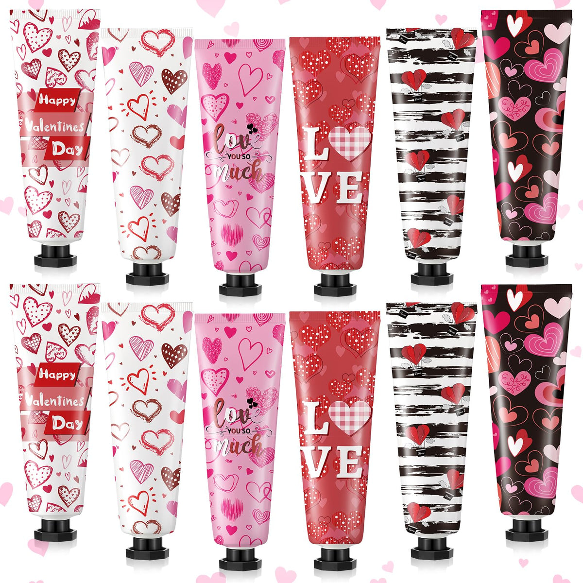 Siifert Valentine hand cream bulk 12-pack ready for DIY gift sets.